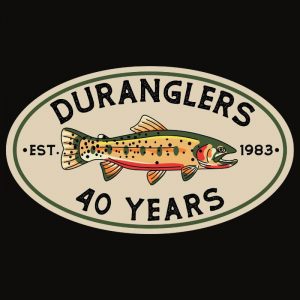 Duranglers 40 Years Sticker Oval