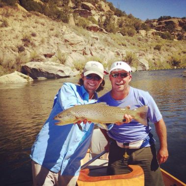 Les San Juan River Big Brown Edited