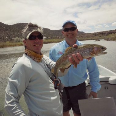 Mike Guiding On the San Juan - Duranglers San Juan River Fly Fishing Guides