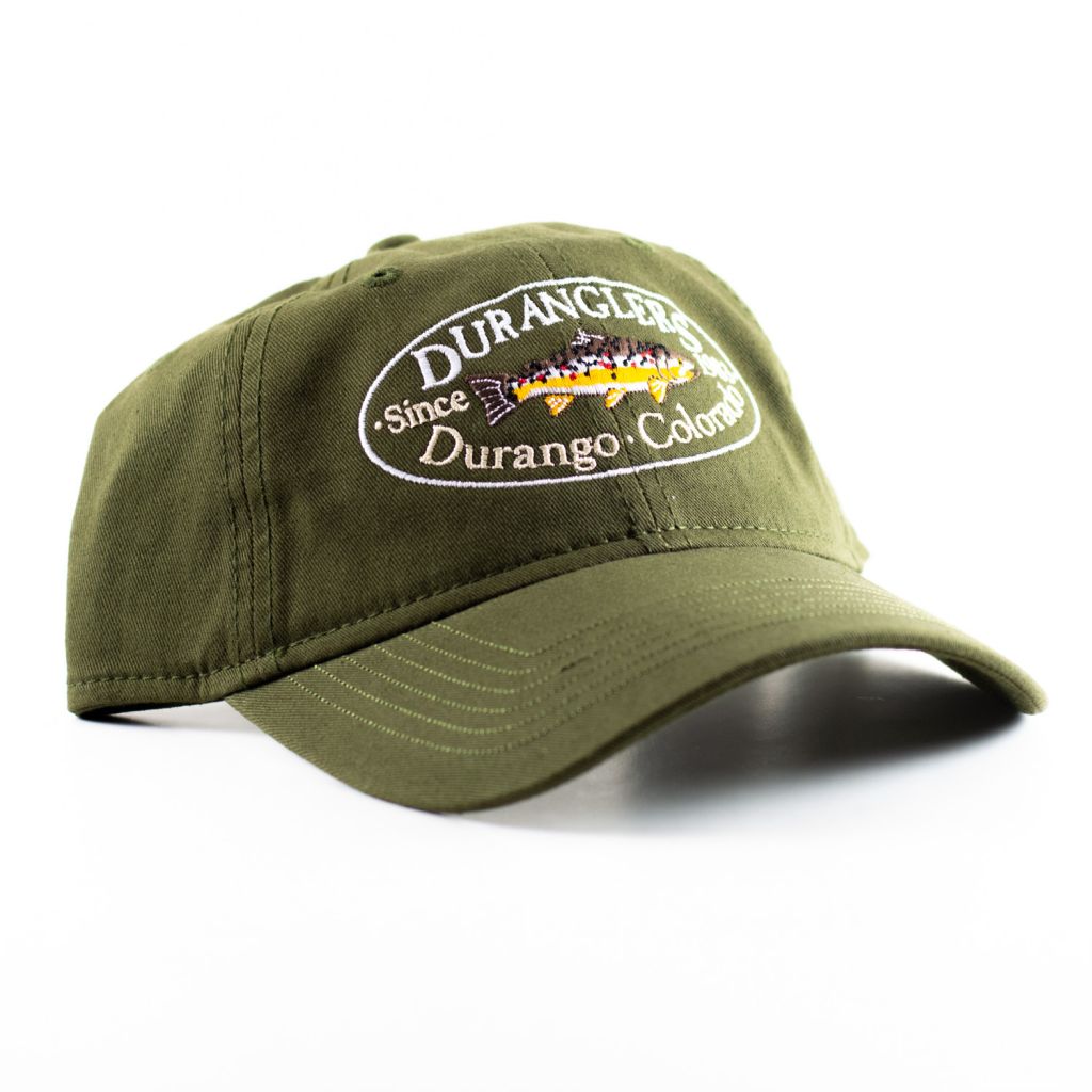 Duranglers Logo Classic Washed Twill Cap - Duranglers Fly Fishing Shop &  Guides