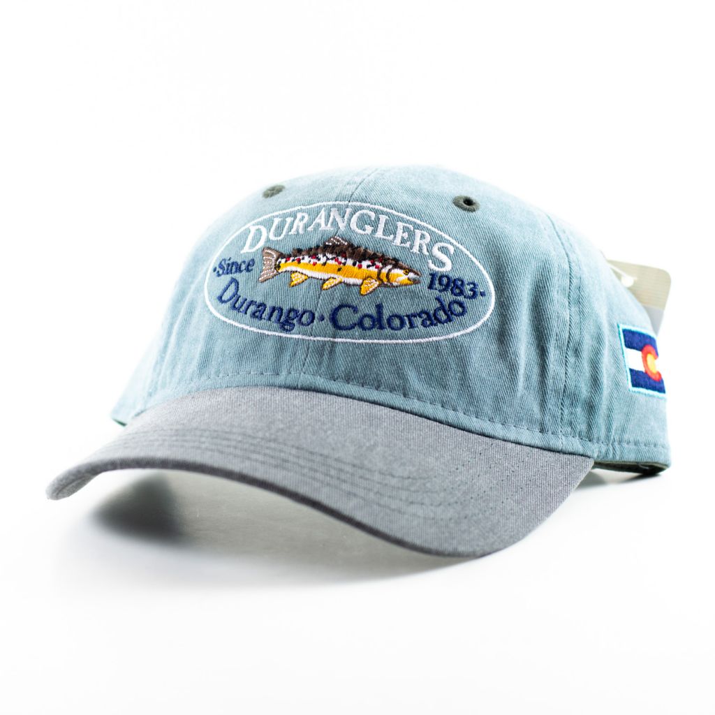 Duranglers Logo Pigment Dyed Washed Twill Cap - Duranglers Fly
