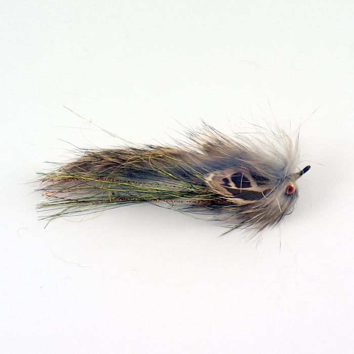 1 Articulated Sculpin Mini Loop Natural Size #6 Streamer Solitude Fly Company