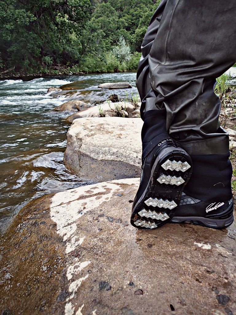 Review for Patagonia's fly fishing Sticky boots