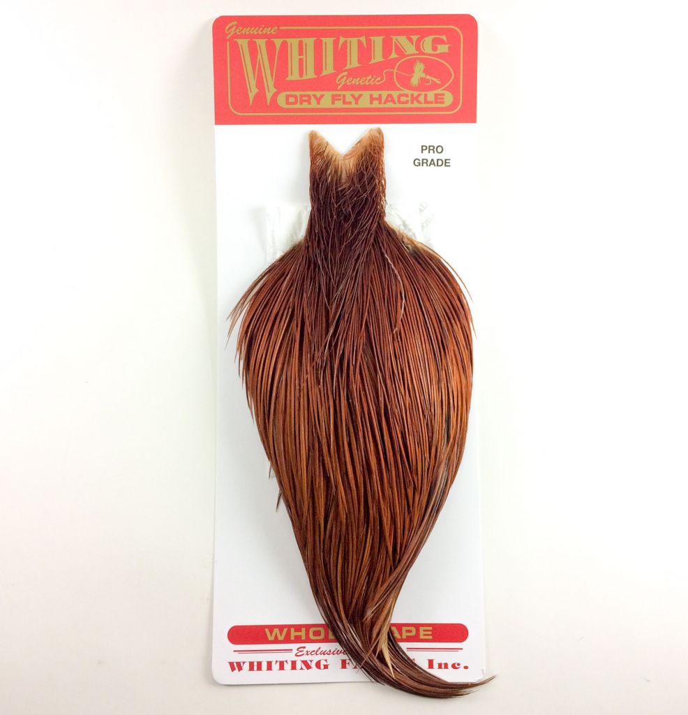 Whiting Pro Grade Rooster Hackle Capes - Duranglers Fly Fishing Shop &  Guides