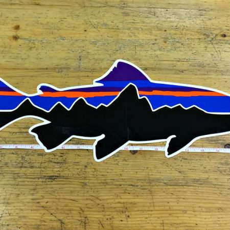 Nate Karnes' Pig Brown Trout Decal - Duranglers Fly Fishing Shop & Guides
