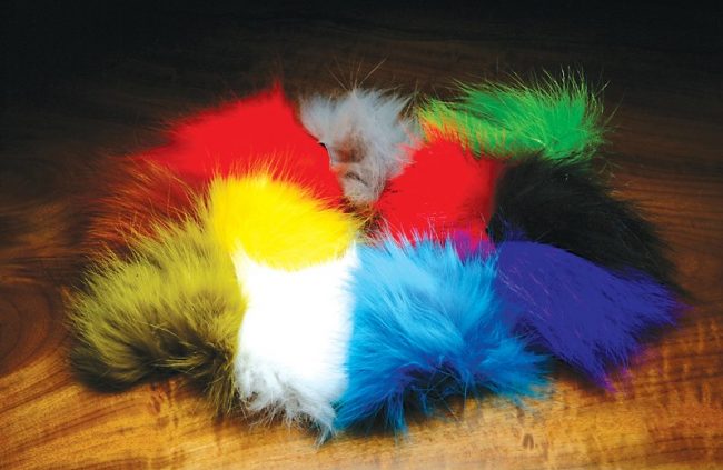 Arctic Fox Fur fly tying
