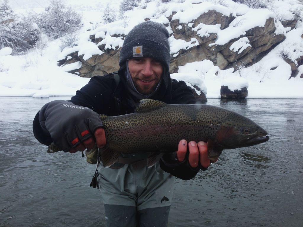 Rob Coddington Animas River Winter Fly Fishing
