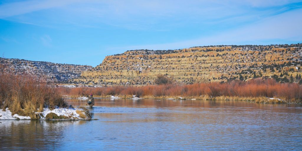 San Juan River Winter Fishing January - Duranglers - Andy McKinley