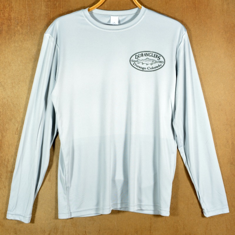 Duranglers Logo Nate Karnes Pig Trout Tech Shirt - Duranglers Fly ...