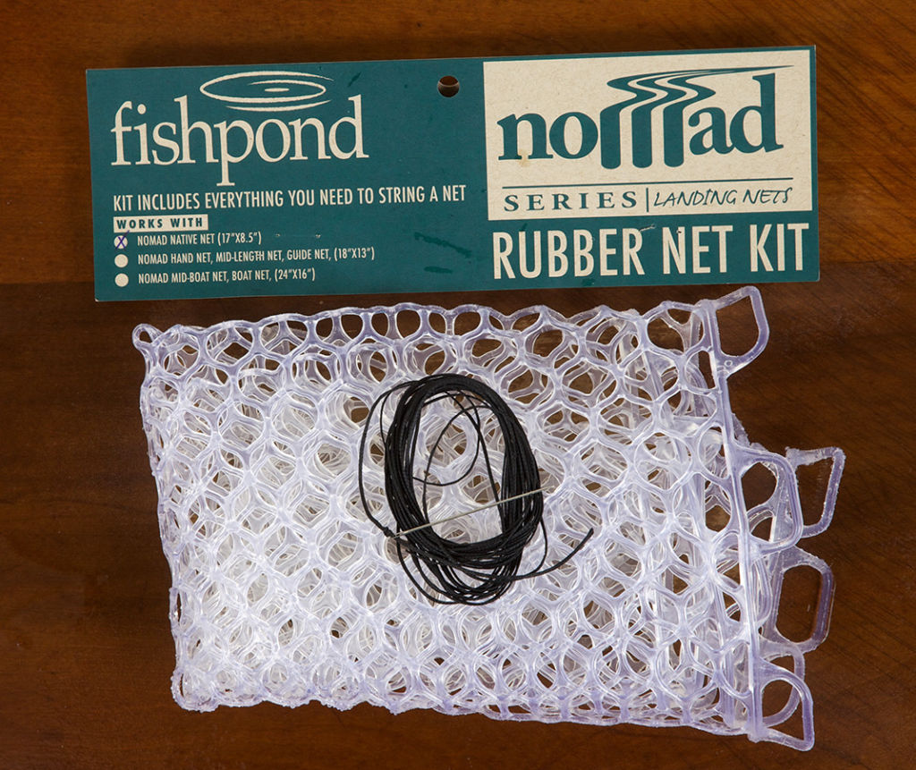 Fishpond Nomad Replacement Rubber Net - Clear - 15 in
