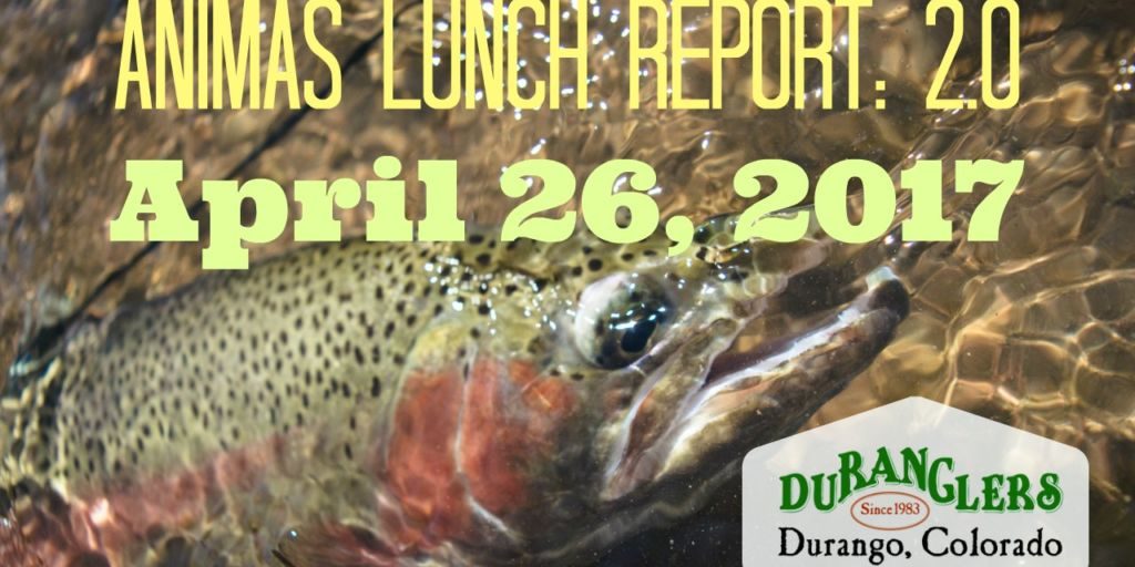 Animas Lunch Report April 27th 2017