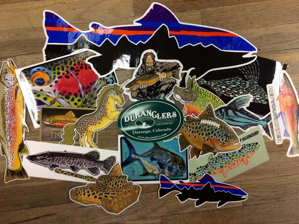 Ross Reels Sticker Fly Fishing Decal Colorado LT Animas Gunnison Sage Fishpond 