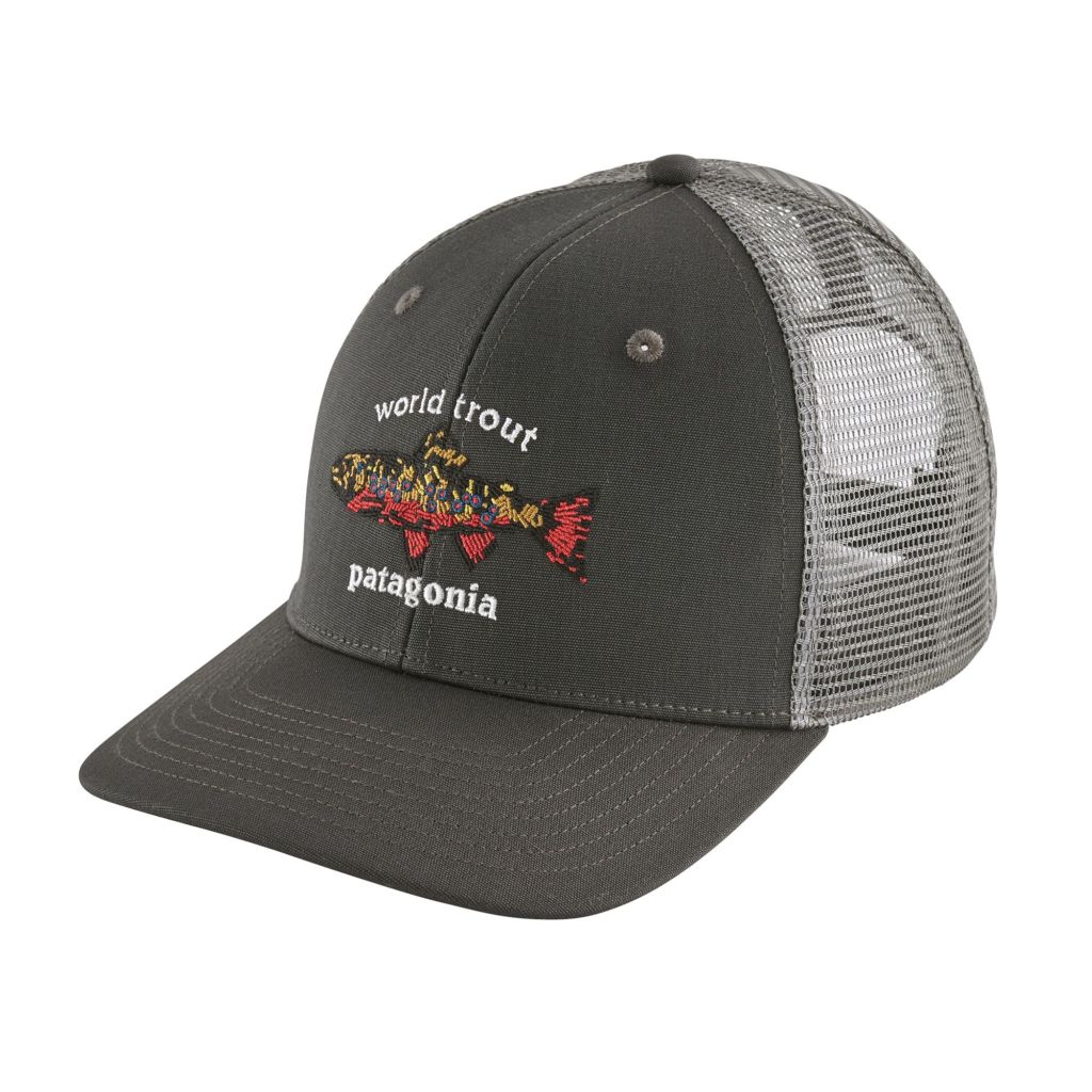 Patagonia World Trout Brook Fishstitch Trucker Hat 38240_FGE - Duranglers  Fly Fishing Shop & Guides
