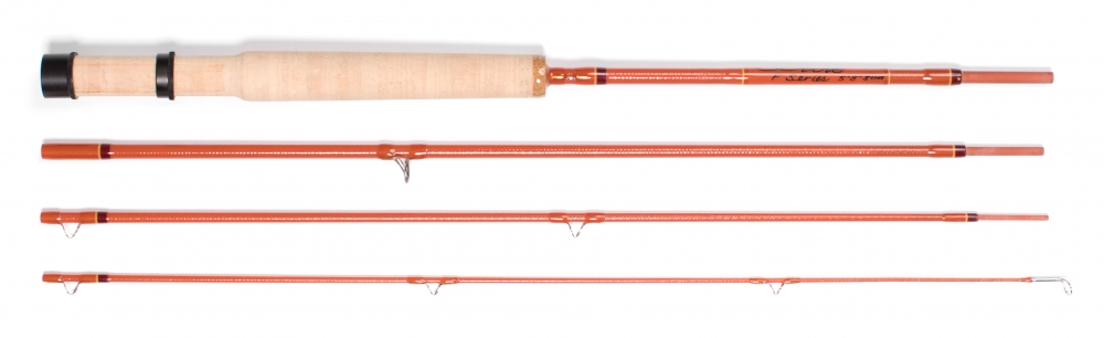The Reed 6' 2/3 wt. four-piece Fiberglass Blank (new tip over ferrules)