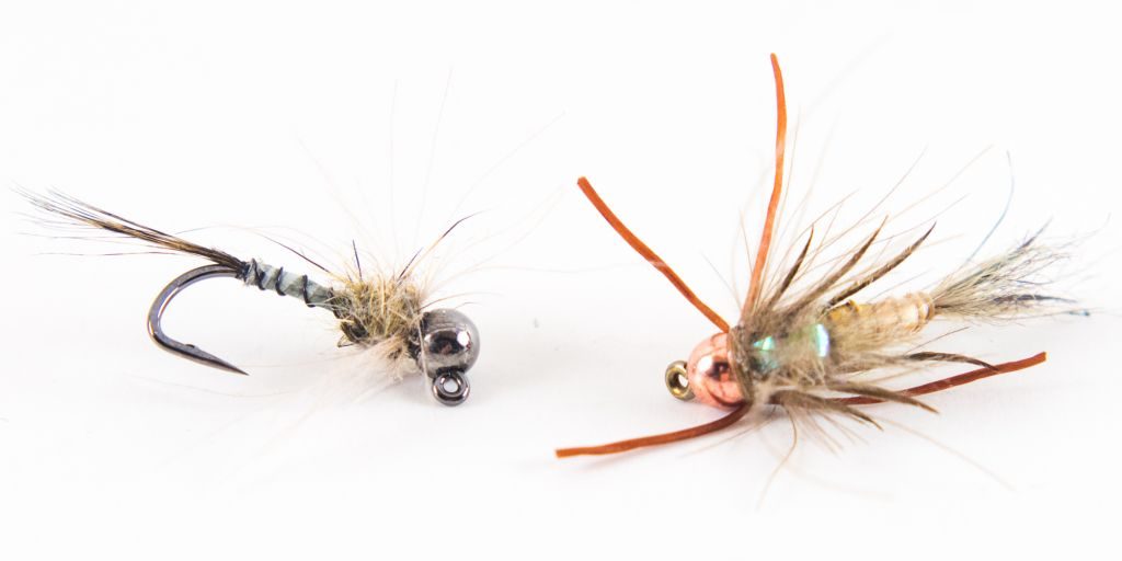 Two Flies – Assassin Tung Jig-TGJ Golden Hares Ear