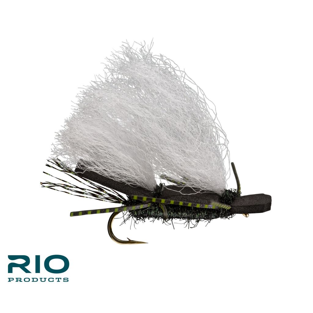 Choice of Sizes Hoppers 6 x Black Bristol Hoppers Trout Flies Fishing Flies 