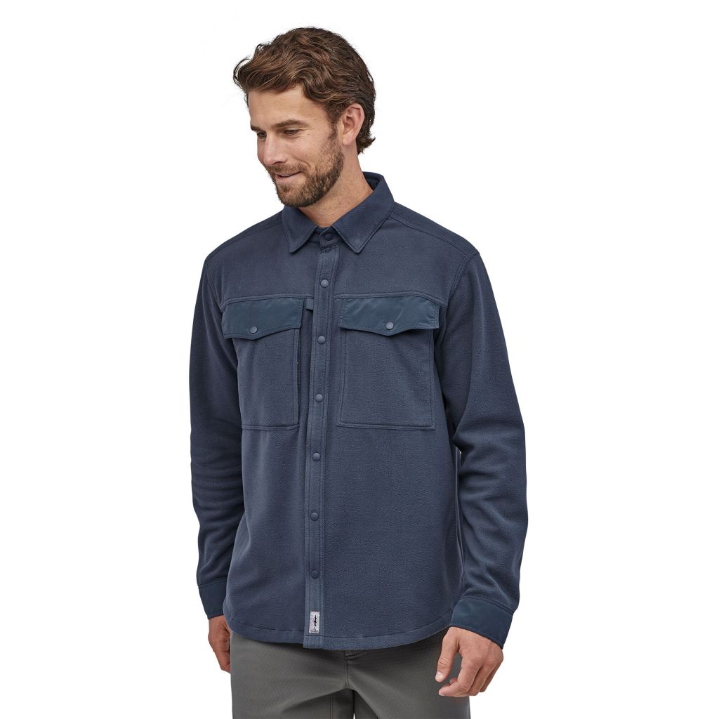 Patagonia Men's Long-Sleeved Early Rise Snap Shirt 52225_NENA_OM1 -  Duranglers Fly Fishing Shop & Guides