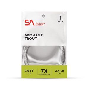 scientific anglers absolute trout leader