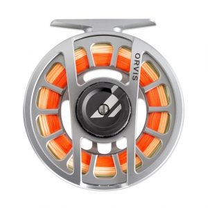 Orvis-Hydros-Reel silver drag knob