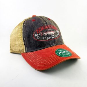 Duranglers Logo Youth Vintage Washed Trucker Cap