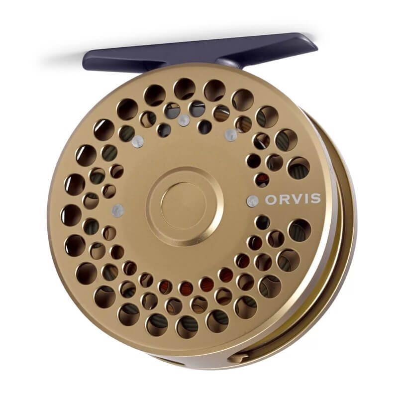 Orvis Hydros Large Arbor IV Fly Fishing Reel. W/ Pouch.