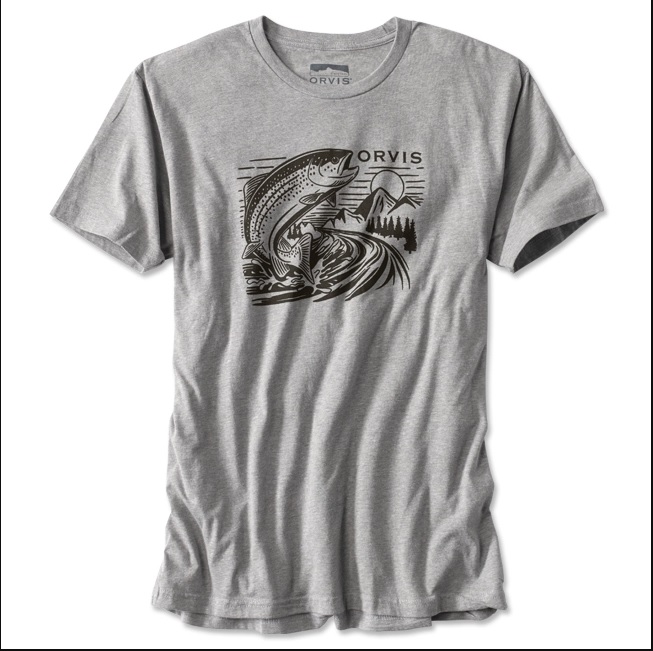 Orvis Jumping Trout T-Shirt - Duranglers Fly Fishing Shop  Guides