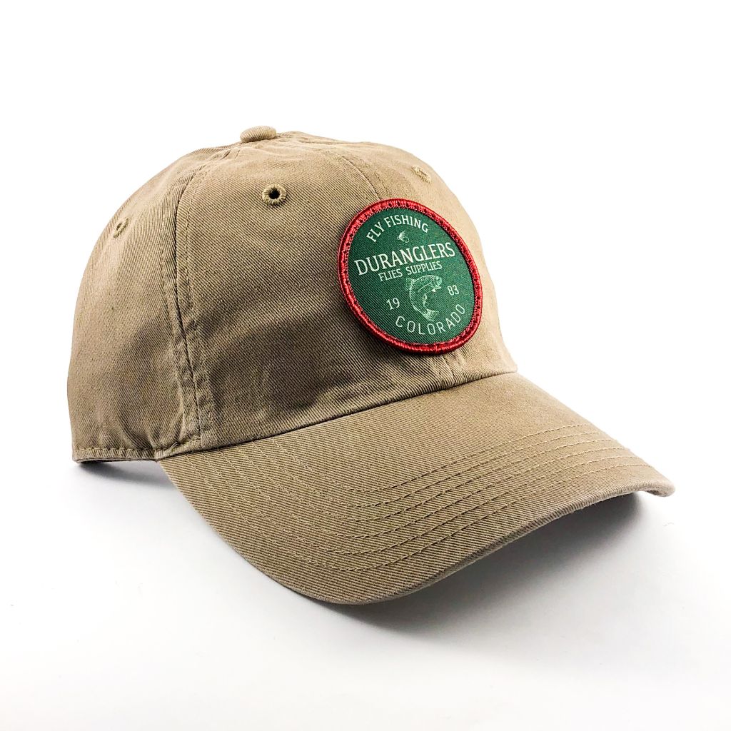 Duranglers Logo Garment Washed Twill Hat - Duranglers Fly Fishing Shop &  Guides