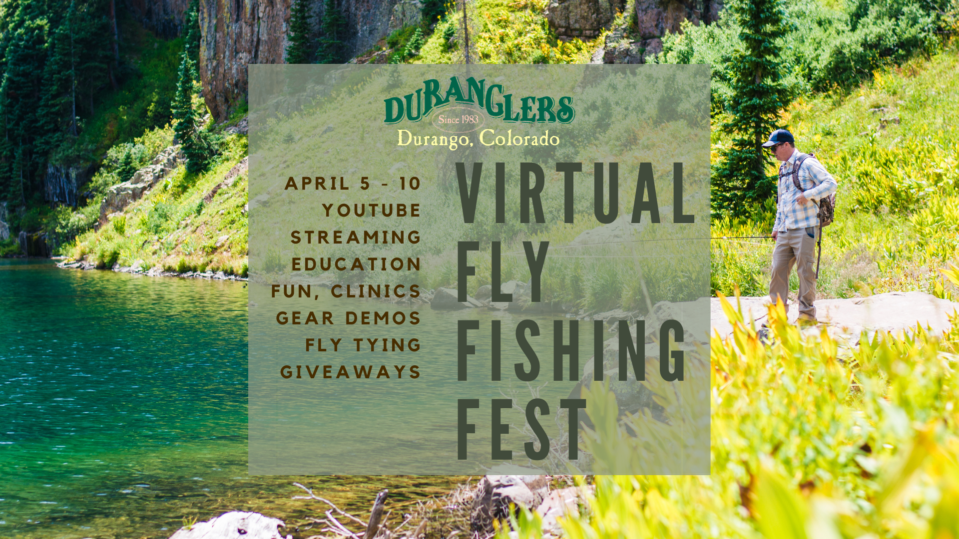 Spring Fest Cover Matt - Duranglers Fly Fishing Shop & Guides