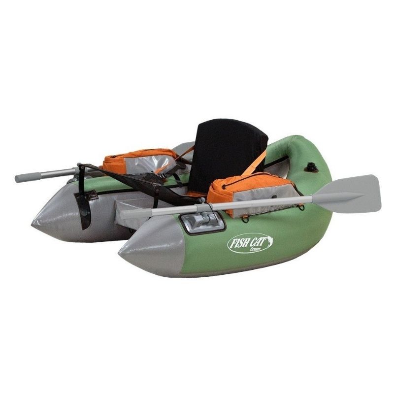 Trout Unlimited Fishing Float Tube, Waders, And Pump 