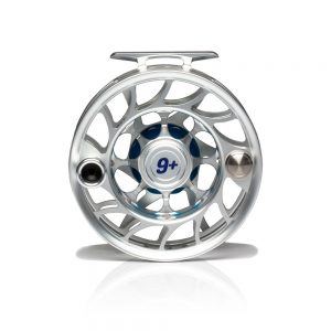 Hatch 9 Plus Iconic Fly Reel clear blue