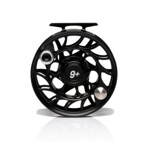Hatch 9 Plus Iconic Fly Reel black silver