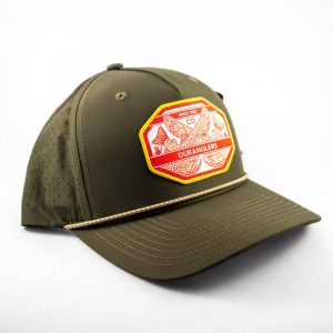 Duranglers Logo Laser Perf Performance Rope Cap