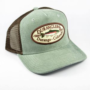 Duranglers Logo Roadie Corduroy Trucker Cap