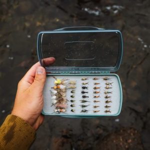 Tacky Pescador Fly Box - Medium - Clear - Dynamic Foam